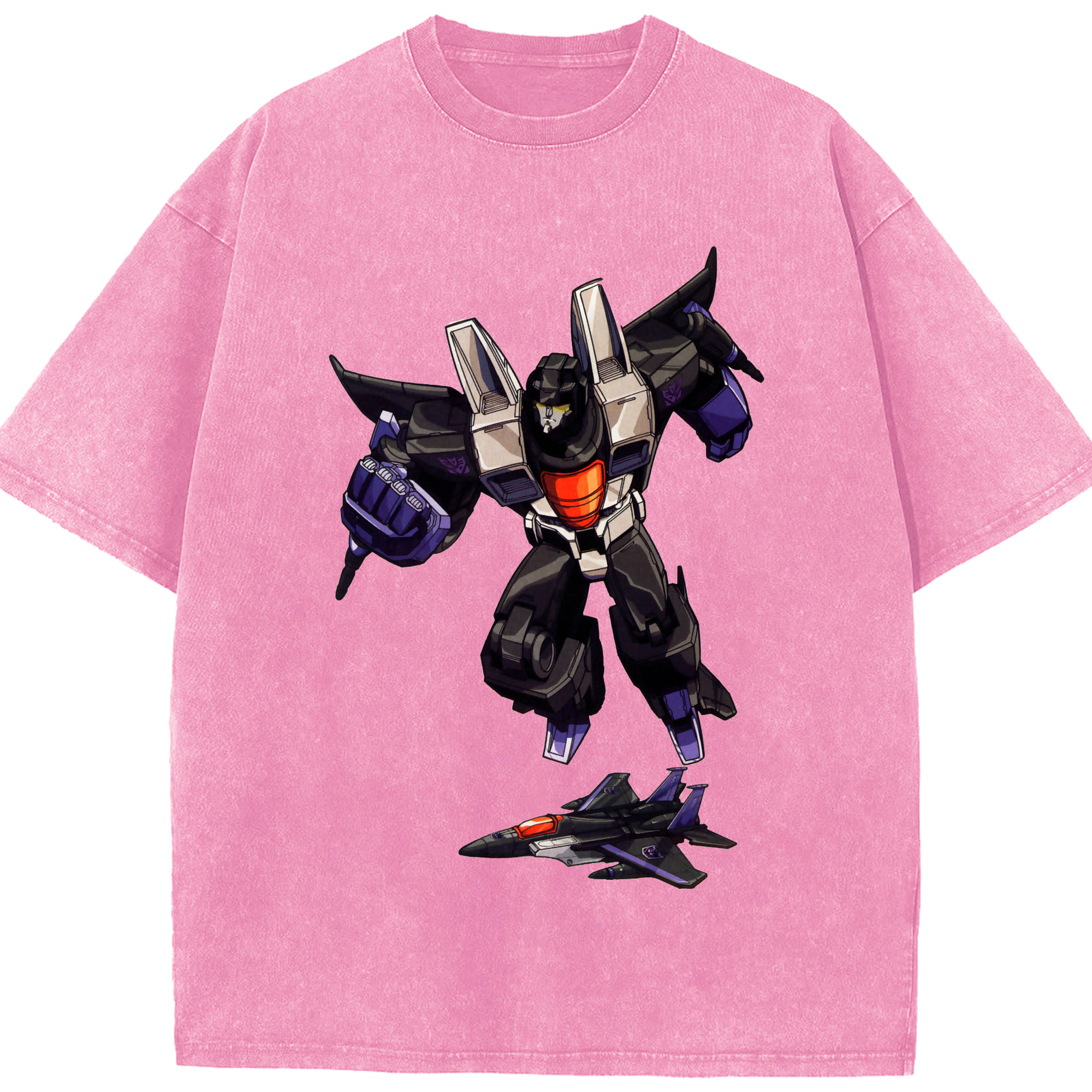 （画像用）  綿100% ヴィンテージ風 半袖Tシャツ（フロントプリント）